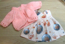 11"-12" DOLLS CLOTHES PEACH