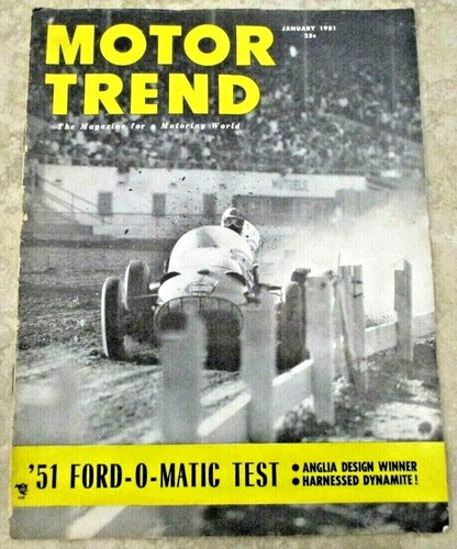 Vintage motor trend book - motor,