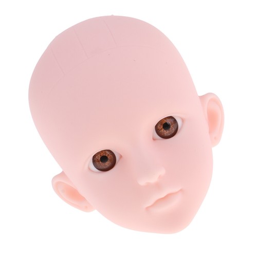 Female doll head face mold - female,