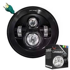 Eagle Lights Black 7" Round