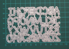 Alphabet & Numbers Die Set /