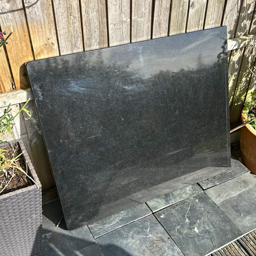 Black granite work top 92cm - , x