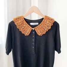 Floral Lace Detachable Collar