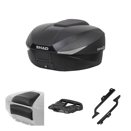 Shad sh58x carbon - carbon, top