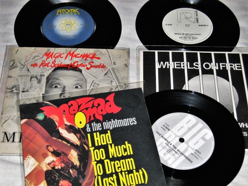 Damned vinyl lot naz - 45's,