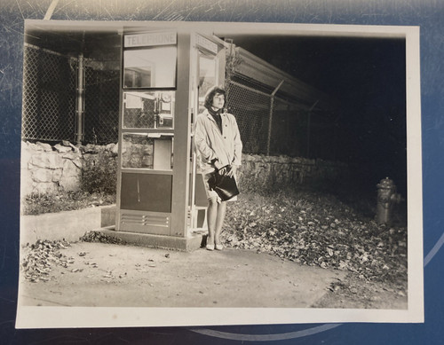 Vintage street photo - vintage, woman