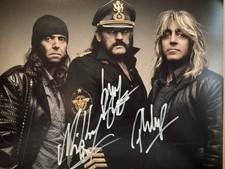 MOTORHEAD Autographed 8x10