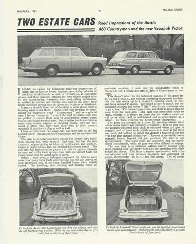 Austin a60 countryman - a60, v