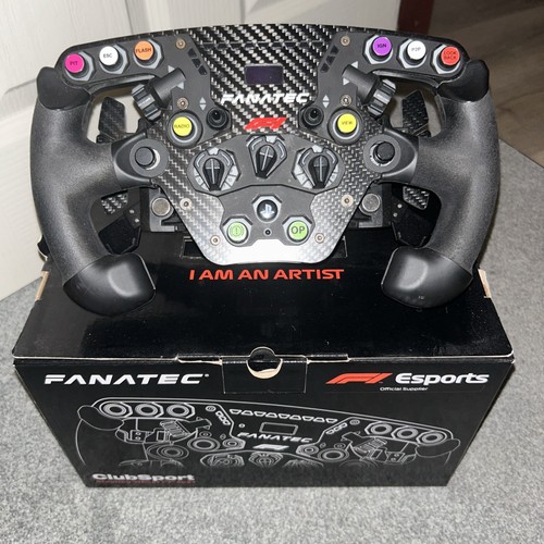 Fanatec clubsport steering - fanatec, f1