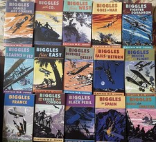 Lot of 15 x Biggles Paperbacks
