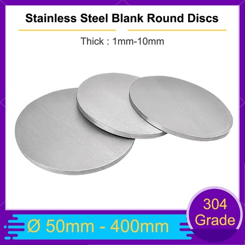Stainless steel blank round - stainless,