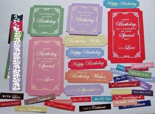 Kanban mixed colour - mixed, foiled