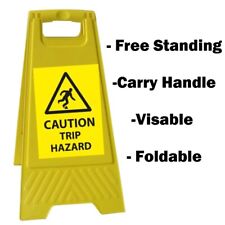 A Frame Warning Sign Floor