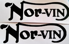 Norvin motorcycle motorbike - 2x,