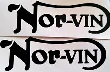 2x NorVin Motorcycle motorbike