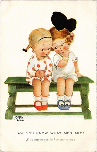 Artist signed mabel lucie - pc,