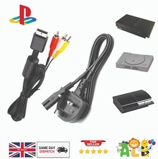 AV Cable + Power Lead For