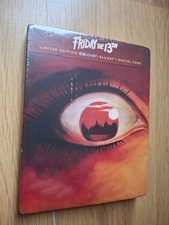Friday the 13th - Limited Edition - Steelbook 4K UHD Blu-ray NEW SEALED 
