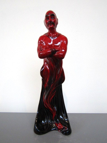 Royal doulton flambe genie - royal,