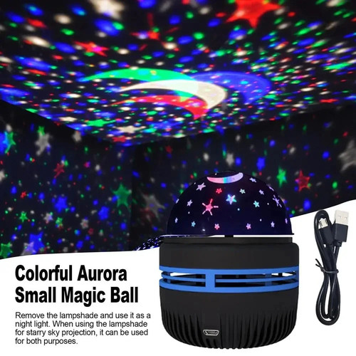 Galaxy star projector - star, night