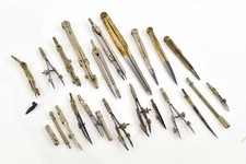 Collectibles: Mapping dividers, drawing compasses & ruling pens