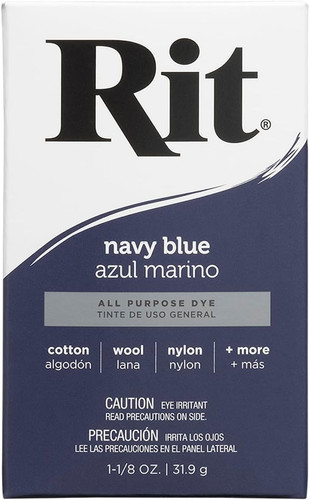 Rit powder dye navy blue - powder,