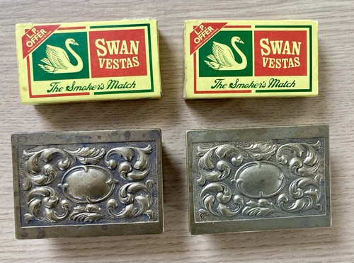 Two solid brass vintage - solid,