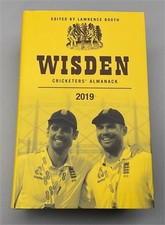 2019 Original Hardback Wisden with Dust Jacket