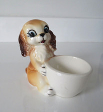 Vintage 1960's Lady & The Tramp 'LADY' EGG CUP Spaniel DOG