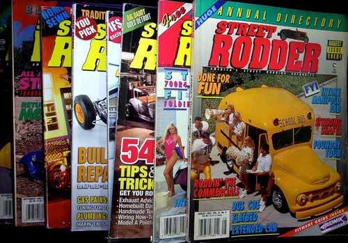 Lot vintage street - 8, rodder