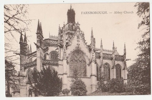 Vintage postcard farnborough - ,