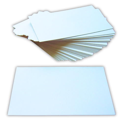 100 blank flash cards - blank,