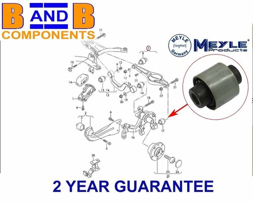 Rear lower control arm - rear,