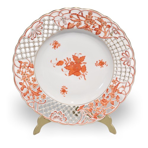 Herend apponyi rust - rust, openwork