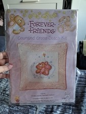 Forever Friends Cross Stitch  " In The Couds" 30cm X 30cm 14 Count