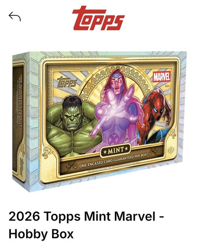 2026 topps marvel - topps, mint
