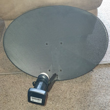 Sky Satellite Dish With Quad LNB for Sky Sky HD  Freesat HD  Multiroom NEW