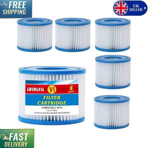 Pack spa filter compatible - 6-pack,