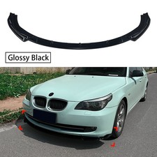 Front Bumper Lip Spoiler Splitter For BMW 5-Series E60 E61 Standard LCI 2007-10