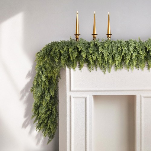 9ft artificial cedar - cedar, garland