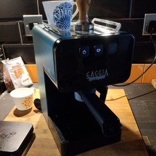 Gaggia Espresso Deluxe coffee machine Green Black Aqua EG2111/66