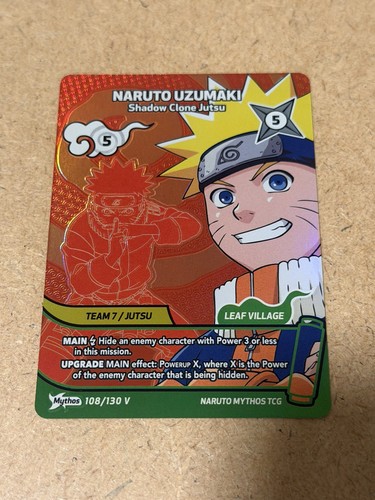 Naruto mythos promo - mythos, tcg