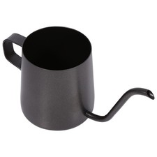 Black Stainless Steel Pour Coffee Drip Pot Kettle With Long Over Gooseneck Spout