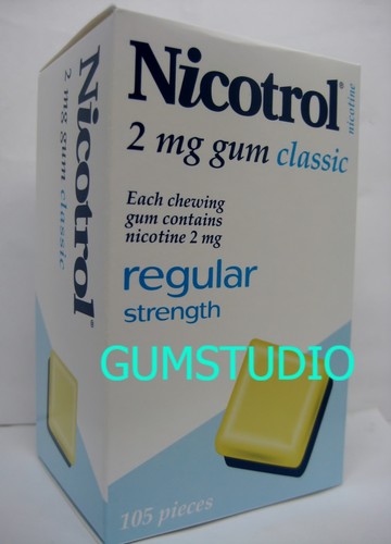 Nicotrol nicotine gum box - nicotrol,