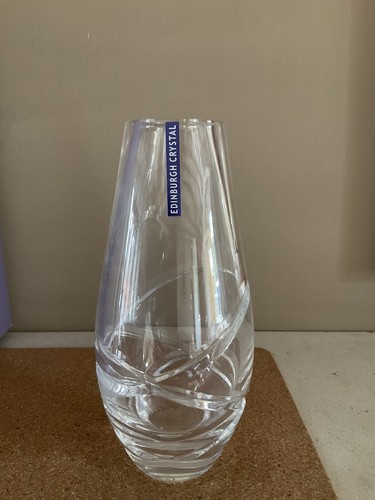 Edinburgh crystal eclipse vase - crystal,