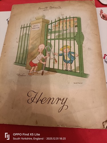 Kensitas henry cigarette cards - henry,
