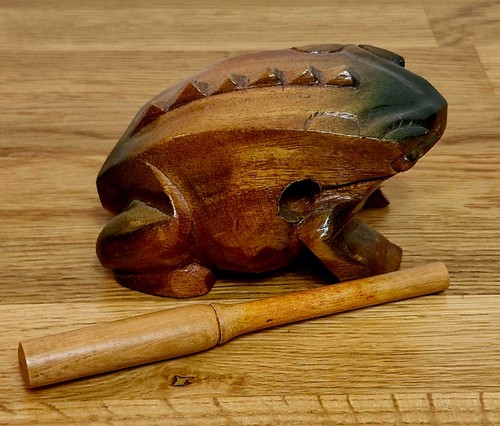 Hand carved original varnished - carved,