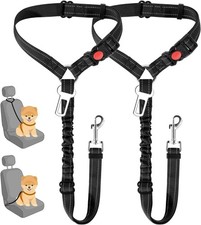 Dog Car Headrest Seat Belt 2