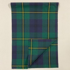 Johnstone Modern tartan mediumwieght  100% Wool fabric 82.5cm x 28.5cm 