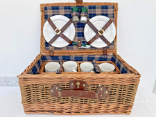 Vintage Wicker Picnic Hamper